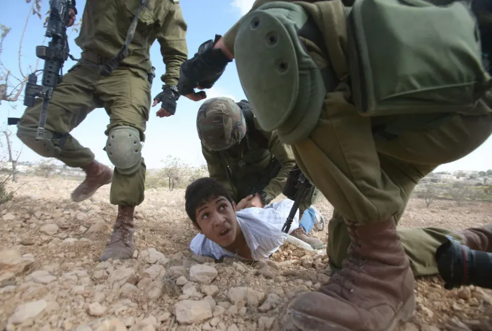 Palestinian Children in Israeli Military Detention